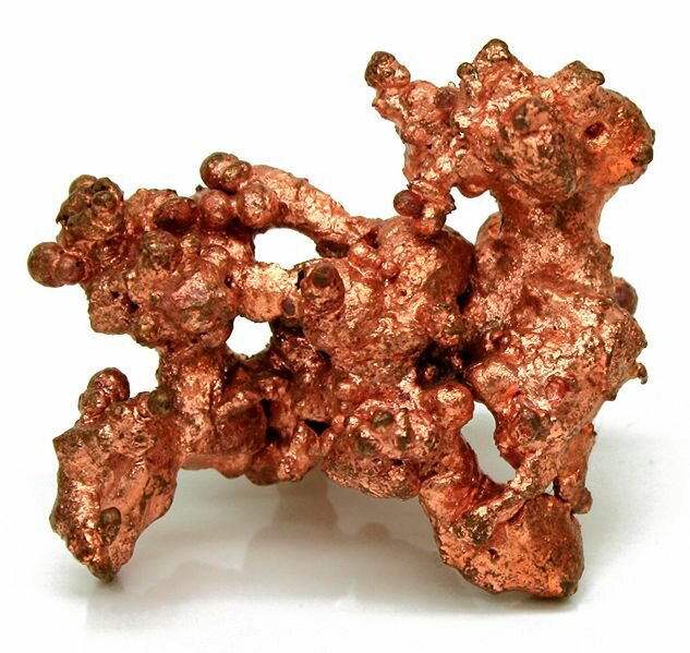 Native copper Image credit: Jonathan Zander (Digon3)