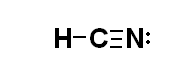 The Lewis Structure for HCN